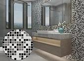 Verlegen von Mosaiken an der Wand im Badezimmer und in der Küche. Wie man es richtig macht