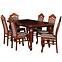 Esszimmer Set  Amadeusz 1+6 St16 160x90+40 +W30 Nuss