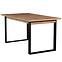 Esszimmer Set  Gracja 1+6 St St42 150x85+48 +W114 Eiche Wotan/Schwarz,2