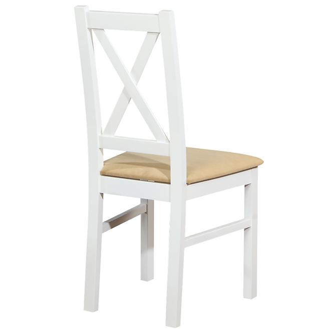 Esszimmer Set  Hebe 1+4 St30 120x80 +W113 Eiche Wotan/Weiß