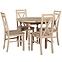 Esszimmer Set  Westa 1+4 St40 Fi90 +W114 Eiche Sonoma