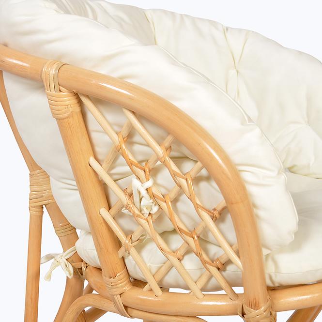 Gartengarnitur aus Rattan Tropicana Natural/Beige