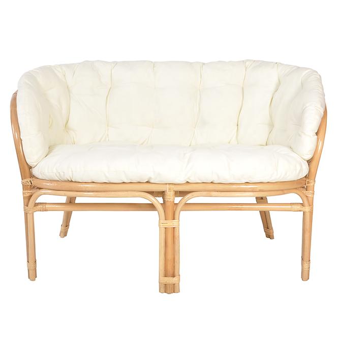 Gartengarnitur aus Rattan Tropicana Natural/Beige