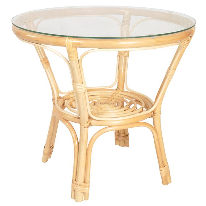Gartengarnitur aus Rattan Tropicana Natural/Beige