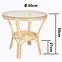 Gartengarnitur aus Rattan Tropicana Natural/Beige,3
