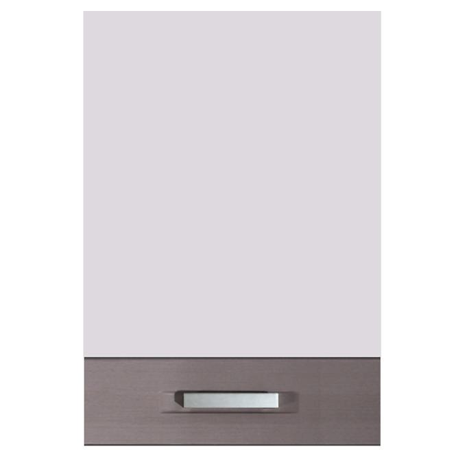 Küchenzeile Global 33G Eiche Sonoma/Weiß/Grau