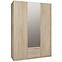 Schrank Cadixo 150cm 2d2s1l Cdxs83s-D30 Eiche Sonoma/Spiegl