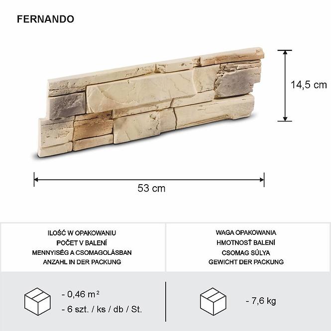 Gipsstein Fernando Pack.=0,46M2