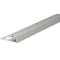 Profil Alusquare Alu Anod Silver Satinated 2500/27/10 mm