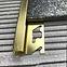 Profil Cubalu Alu Anod Champagne Brushed „spiga” 2500/27/10 mm,5