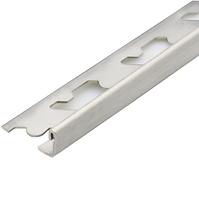 Profil Edge S-steel Brushed 2500/23/10 mm