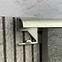 Profil Rondalu Alu Anod Titanium Brushed 2700/27/10 mm,3