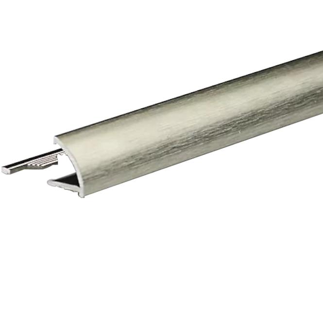 Profil Rondalu Alu Anod Titanium Brushed 2700/27/12,5 mm