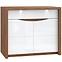 Kommode Saint Tropez 98cm Eiche Sangallo/Weiß
