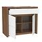 Kommode Saint Tropez 98cm Eiche Sangallo/Weiß,2