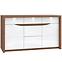 Kommode Saint Tropez 142cm Eiche Sangallo/Weiß