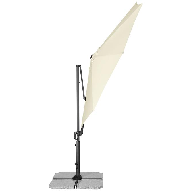 Garten Sonnenschirm RAVENNA LIGHT 300cm natürlich