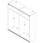 Schrank Sapporo 200cm Weißer Glanz,3