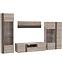 Vitrine 2D Locarno 95cm Eiche Nealson / Grau,12