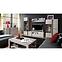 Vitrine 2D Locarno 95cm Eiche Nealson / Grau,13
