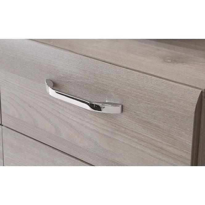 Vitrine 2D Locarno 95cm Eiche Nealson / Grau,6