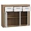 Kommode Baccio 3d3s 118cm Eiche Riviera,2