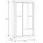 Vitrine Baccio 2d 93cm Eiche Riviera,3