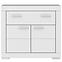 Kommode Snow 2d1s 96cm Weiße Matte,2