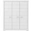 Schrank Snow Szafa 3d 166cm Weiße Matte,2