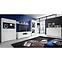 Vitrine Snow 1d1s3p 101cm Weiße Matte,7