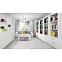 Vitrine Snow 1d1s3p 101cm Weiße Matte,8