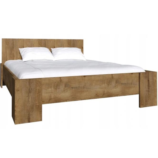 Bett Montana 190cm Eiche Lefkas, L2