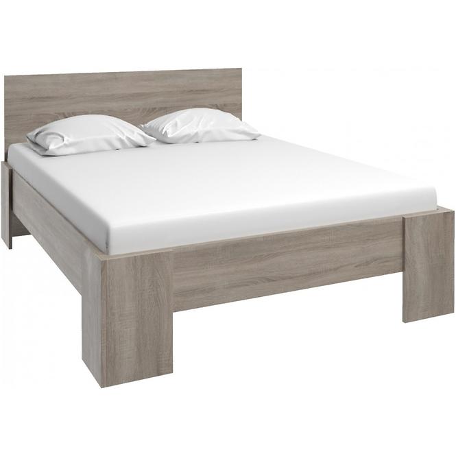 Bett Montana 190cm Eiche Trüffel, L2