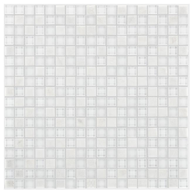 Mosaik Smart white selbstklebend 78196 30x30x0,4
