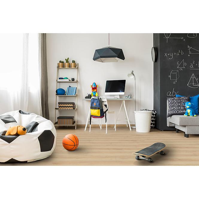 Vinylboden LVT Stylish Oak Natural 6,5mm 0,55mm Ultimate 55