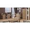 Schreibtisch Rio 127cm Eiche Craft Weiß/Golden R,3