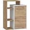 Kommode Rio 64cm Eiche Craft Weiß/Golden 1D
