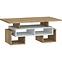 Couchtisch Rio 110cm Eiche Craft Weiß/Golden S