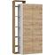 Schrank Rio 105cm Eiche Craft Weiß/Golden