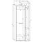 Schrank Rio 72cm Eiche Craft Weiß/Golden,2