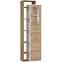 Vitrine Rio 64cm Eiche Craft Weiß/Golden L1D2S