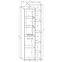 Vitrine Rio 64cm Eiche Craft Weiß/Golden P1D,2