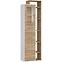 Vitrine Rio 64cm Eiche Craft Weiß/Golden P1D2S