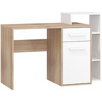 Schreibtisch Rio 127cm Eiche Sonoma/Weiß P