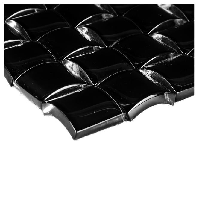 Mosaik 3d Black 78516 25,6x25,6x0,8-1,2