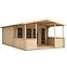 Gartenhaus Rannik + Terrasse 416x667cm