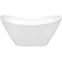 Freistehende Badewanne Viya 160x70 weiß + klik-klak,3