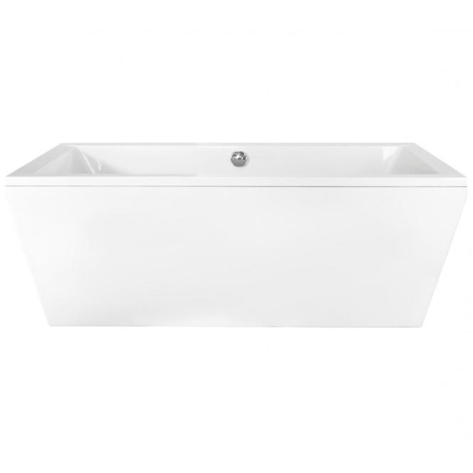 Freistehende Badewanne VERA 180/80 weiß + klik-klak,3