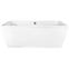 Freistehende Badewanne VERA 180/80 weiß + klik-klak,3