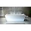 Freistehende Badewanne VERA 180/80 weiß + klik-klak,5